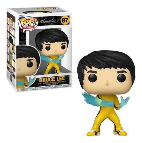 Figura Coleccionable Funko Pop Bruce Lee 87 Icons