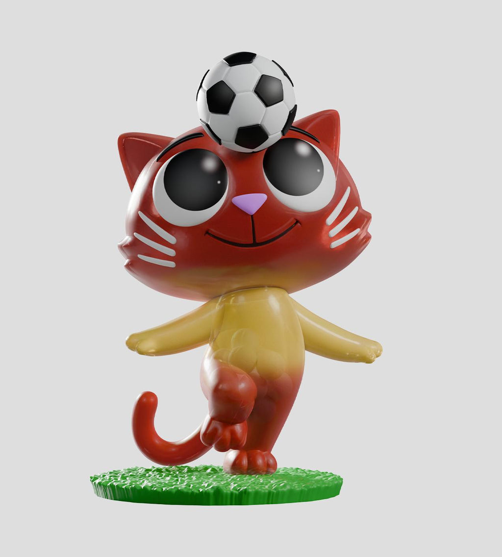 Figura de Colección Blind Box Catbeans Football Series (Kaleidos Creative / Caja Sorpresa)