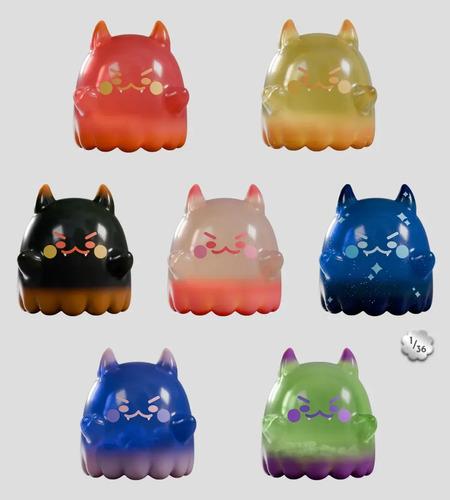 Kaleidos Creative Cute As Heck Figura de Vinilo Coleccionable - Figura Sorpresa Fantasmas Kawaii