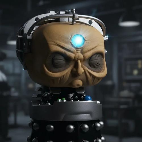 Funko Pop Doctor Who Davros #359 Super Sized 6 Pulgadas