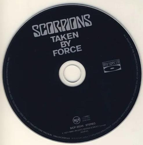 Cd Scorpions Taken By Force Edicion Japonesa Obi Original