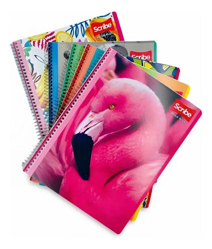 Paquete 36 Cuadernos Profesionales Scribe Mega Plus 100 Hoja Raya