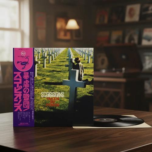 Cd Scorpions Taken By Force Edicion Japonesa Obi Original