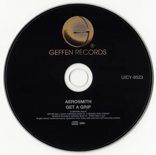 Cd Aerosmith Get A Grip Edicion Japonesa Mini Lp Con Obi