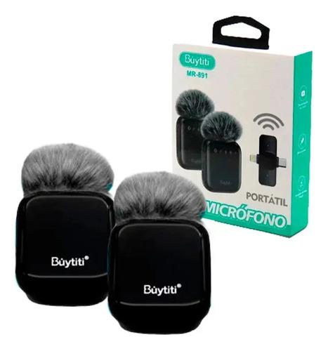Micrófon Inalámbrico Dúo Buytiti Mr-891 Para Celular Tipo C