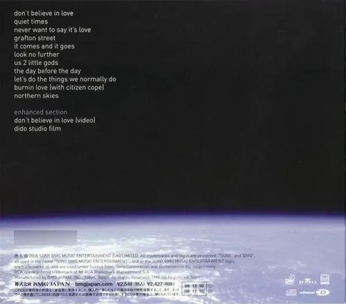 Cd Dido Safe Trip Home Japon Bonus Track Obi Strip