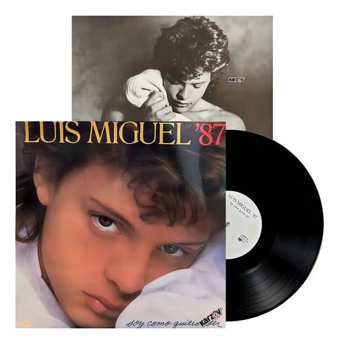 Vinyl Luis Miguel Soy Como Quiero Ser Disco De Vinilo Lp