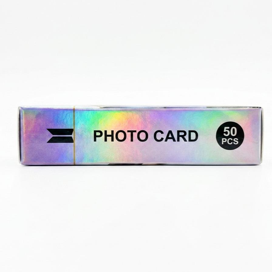 Caja Photocards Bts Holograficas 50 Piezas