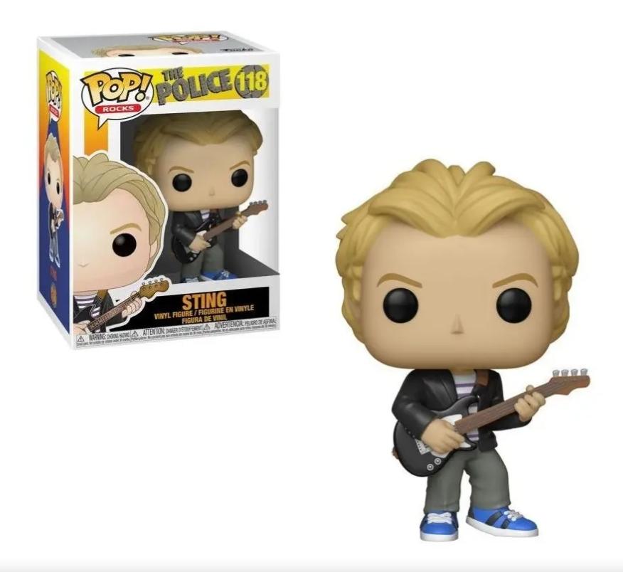 Figura FUNKO POP Rocks #118 Sting The Police