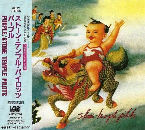 Stone Temple Pilots Purple Cd Japon Obi Strip Atlantic Raro