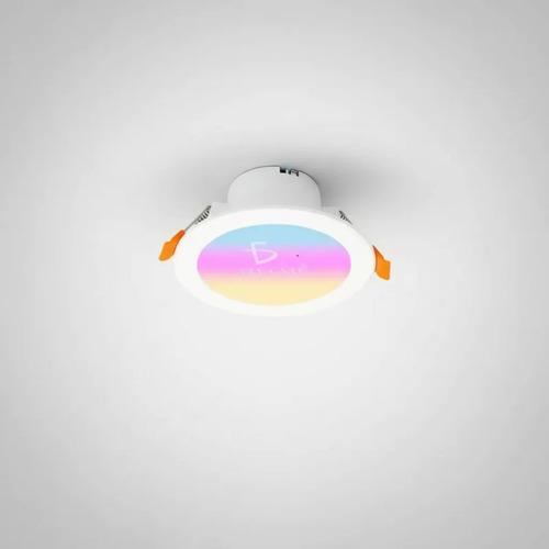 Lámpara Downlight Smart Led Rgb Empotrable Wifi Alexa Google