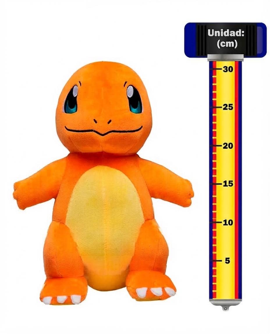 Peluche Pokemon Charmander 30 cm De Felpa Coleccionable