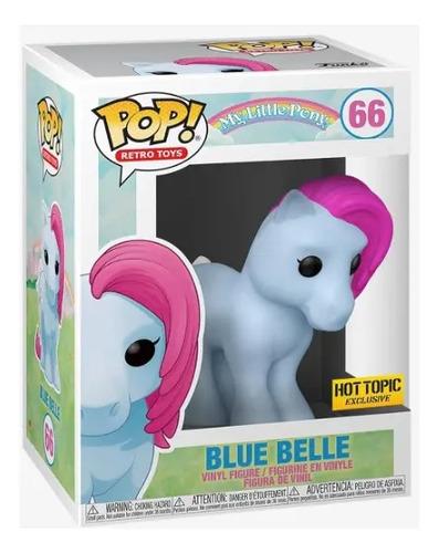 Figura Funko Pop Retro Toys My Little Pony Blue Belle 66 Exclusivo