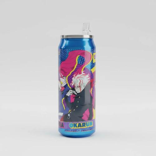 Termo Metálico de Acero Inoxidable - Edición Limitada Dandadan (Okarun & Aira)