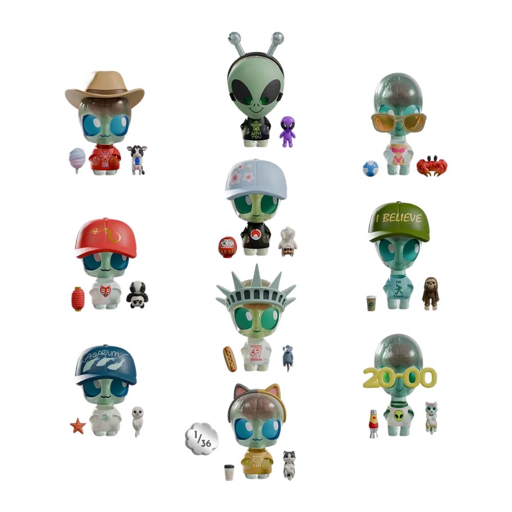 Kaleidos Creative Figura de Vinilo Abducted Marciano Blind Box