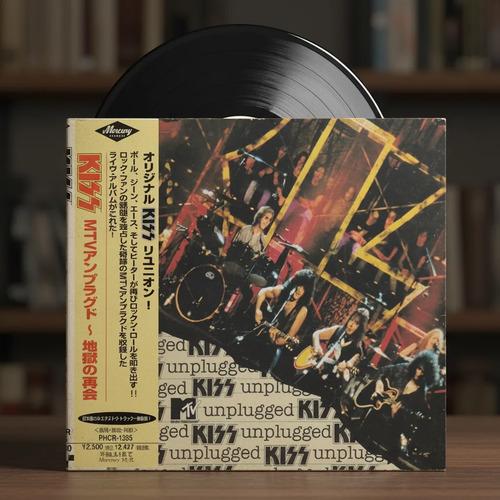 Cd Kiss Mtv Unplugged Japon Promo Obi Strip Mercury 1996