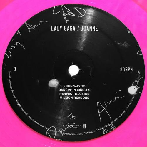 Lady Gaga Joanne Vinilo Rosa Marmoleado Edicion 2 Lps