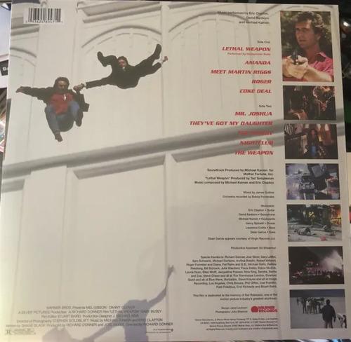 Vinyl Lethal Weapon Soundtrack Vinilo Transparente Lp Nuevo
