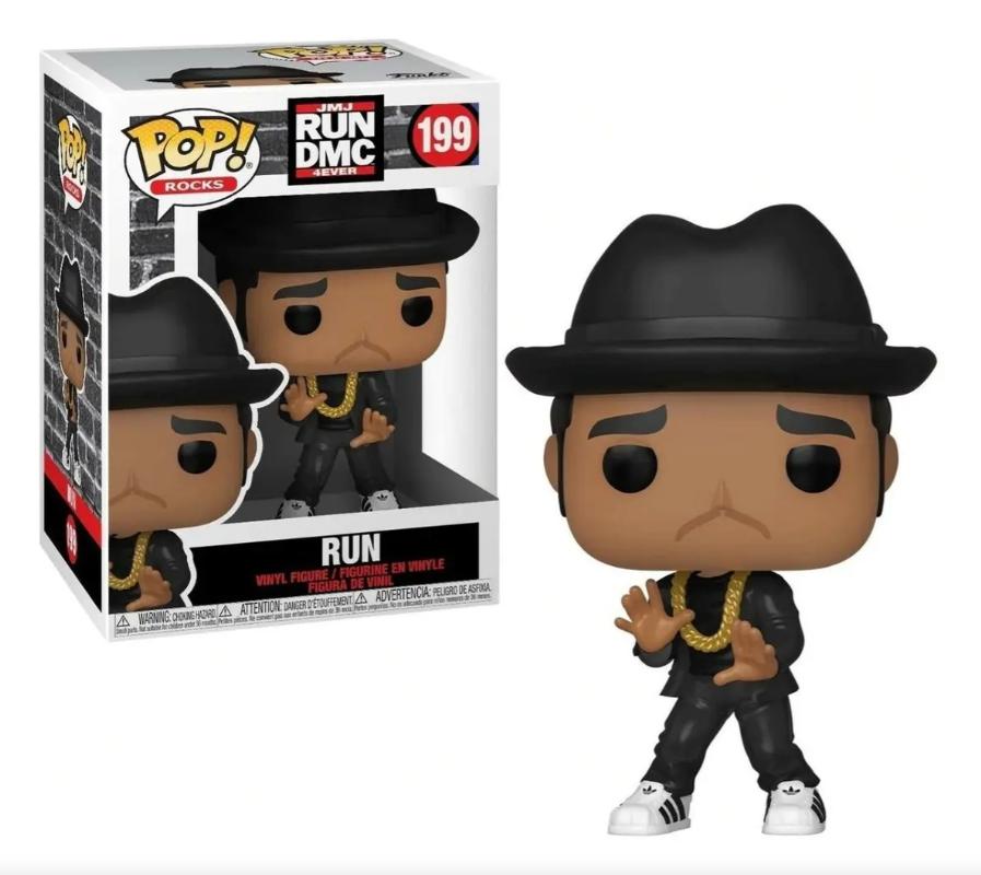 Figura Funko Pop Rocks RUN - Run DMC #199