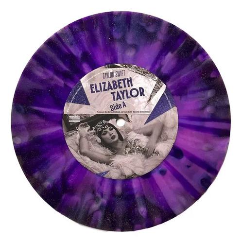 Disco De Vinilo Taylor Swift Elizabeth Taylor 7 Pulgadas Edicion Especial
