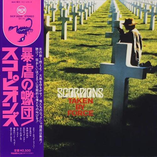 Cd Scorpions Taken By Force Edicion Japonesa Obi Original