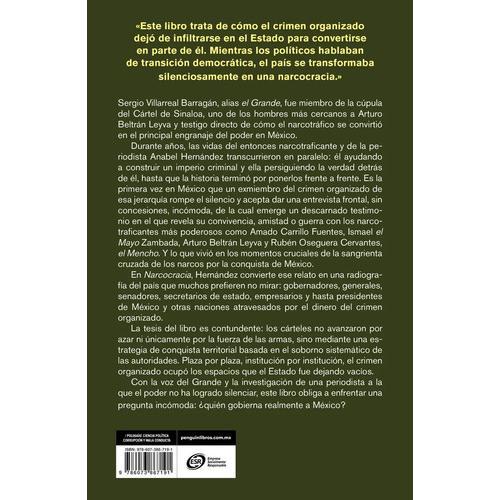 Narcocracia - Hernández, Anabel - Grijalbo - Tapa Blanda Libro