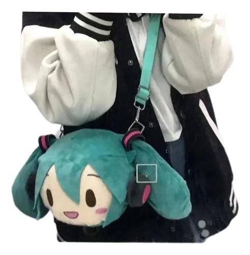 Bolso De Peluche Hatsune Miku Kawai Regalo Detalle 25cm