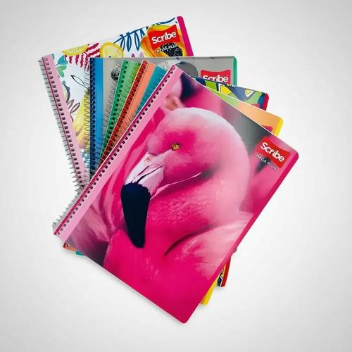Paquete 36 Cuadernos Profesionales Scribe Mega Plus 100 Hoja Raya