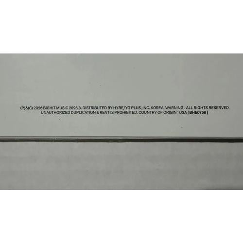 Vinilo Bts Arirang 5th Album Lp Disco De Vinil Color Red