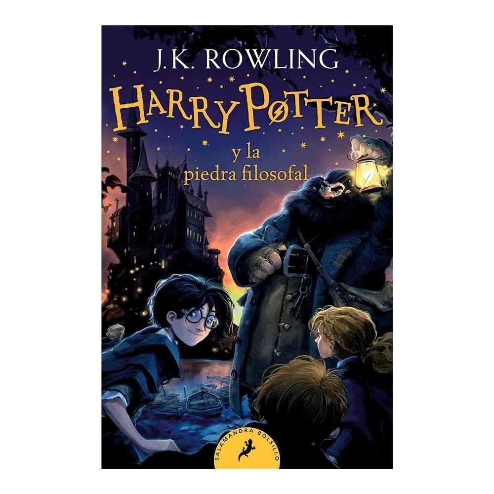 Libro Infantil Harry Potter y la Piedra Filosofal Editorial Salamandra Pasta Blanda