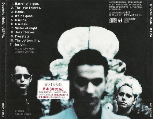CD Depeche Mode Ultra Edicion Japonesa Con Obi Strip Importado