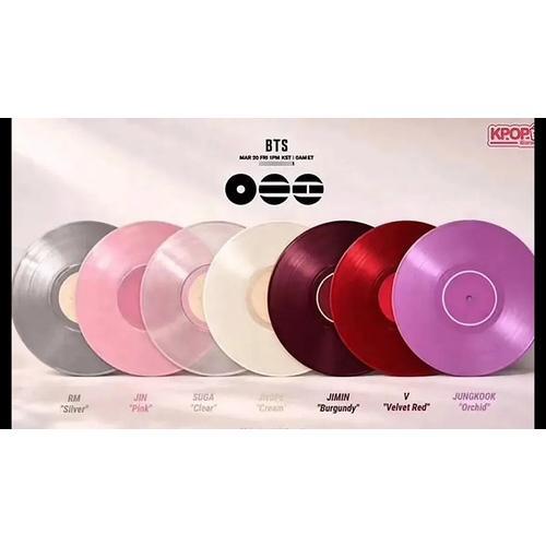Vinilo Bts Arirang 5th Album Lp Disco De Vinil Color Red