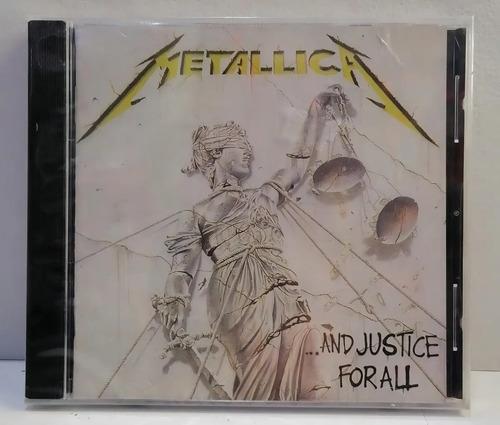 Metallica And Justice For All CD Físico 1988 Caja Plástica Universal Music