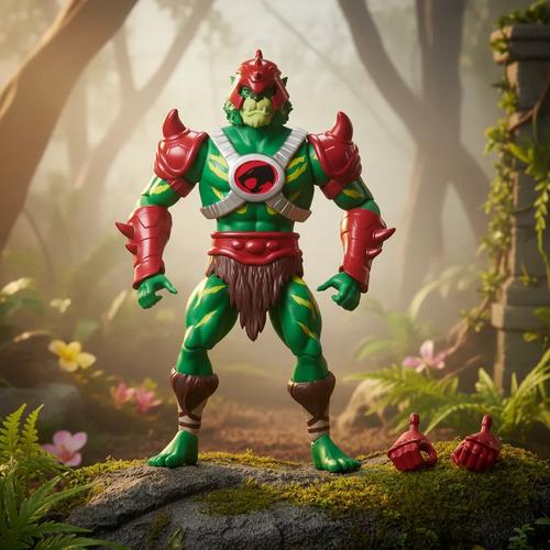 Figura Battle Cat-man Masters Of The Universe X Thundercats