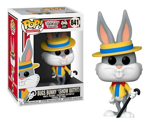 Figura Coleccionable Funko Pop Bugs Bunny Show Outfit 841 Looney Tunes