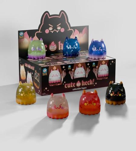 Kaleidos Creative Cute As Heck Figura de Vinilo Coleccionable - Figura Sorpresa Fantasmas Kawaii