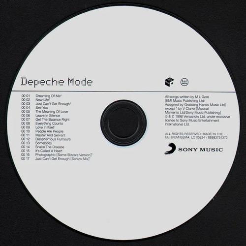 Depeche Mode The Singles 8198 Cd Doble De Coleccion