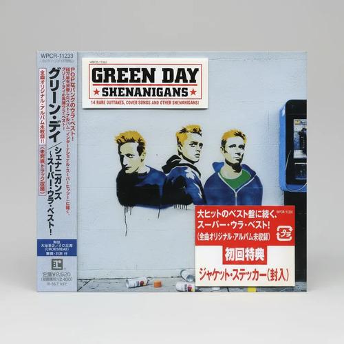 Disco CD Green Day Shenanigans Japanese Edition Importado Nuevo