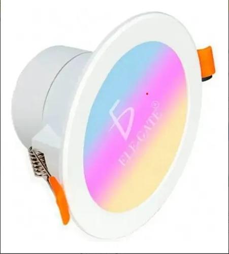 Lámpara Downlight Smart Led Rgb Empotrable Wifi Alexa Google
