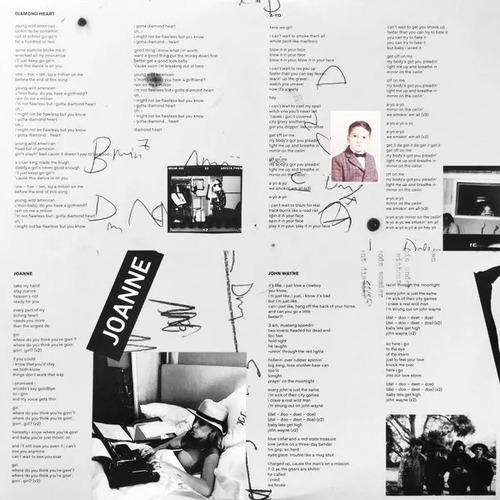 Lady Gaga Joanne Vinilo Rosa Marmoleado Edicion 2 Lps