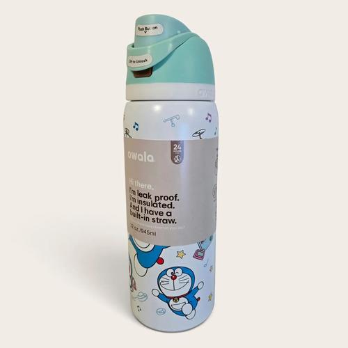 Termo Owala Free Sip 32 Oz- Doraemon El Gato Cósmico 946ml