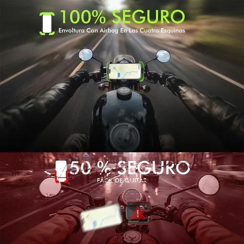 Soporte Universal para Teléfono con Sombrilla para Moto y Bicicleta, Resistente al Agua y al Sol