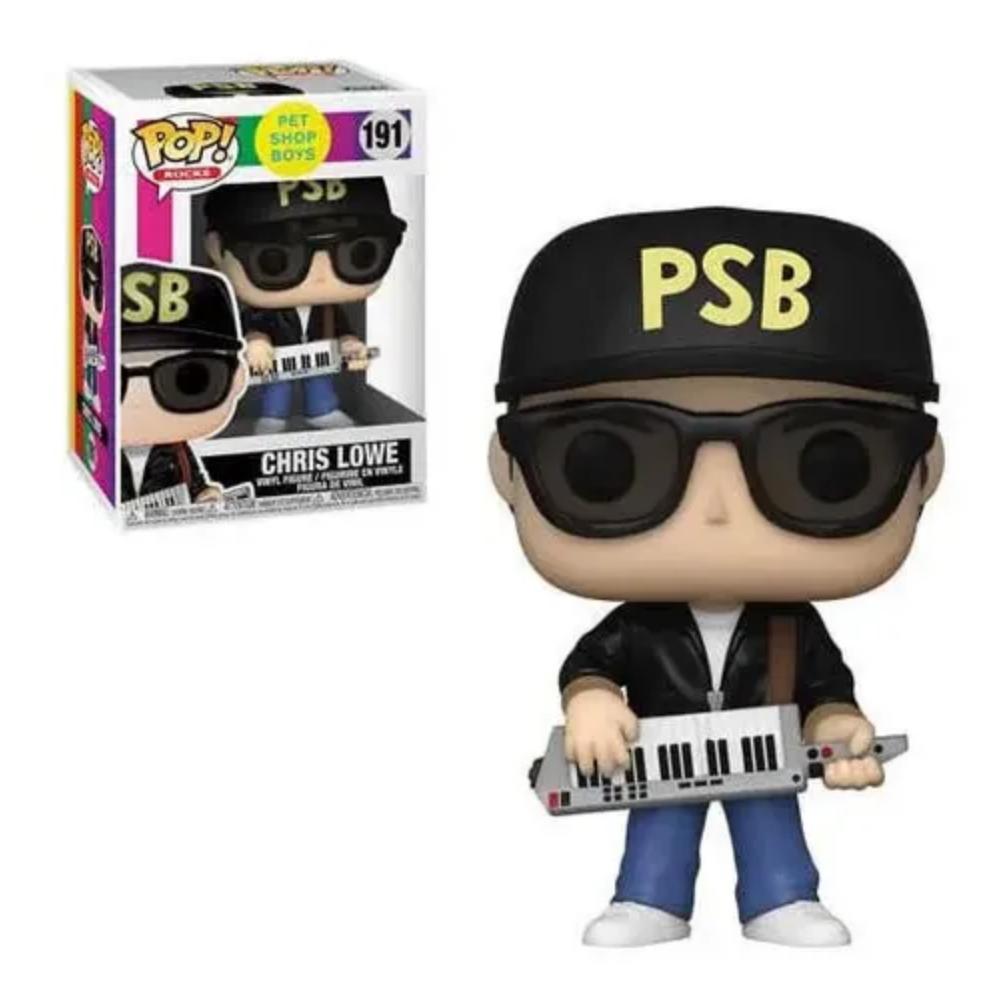 Funko Pop! Chris Lowe #191 Pet Shop Boys Figura de Colección Rocks