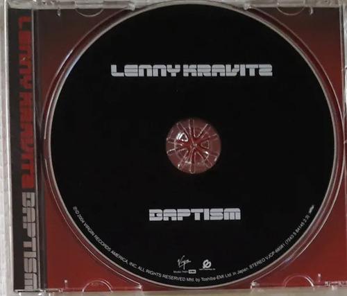 Cd Lenny Kravitz Baptism Edición Japonesa Con Obi Strip