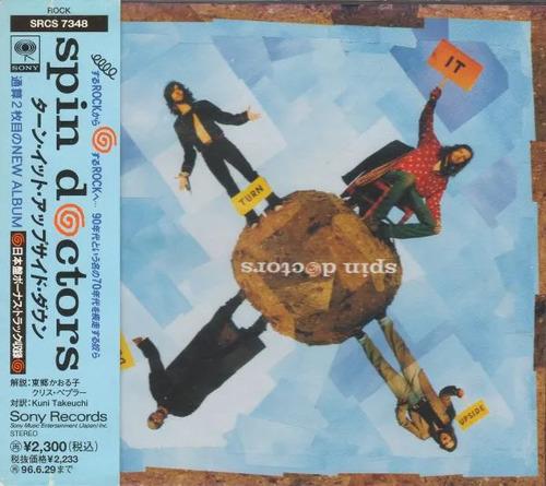 Cd Spin Doctors Turn It Upside Down Edición Japonesa Obi