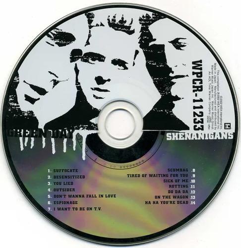 Disco CD Green Day Shenanigans Japanese Edition Importado Nuevo