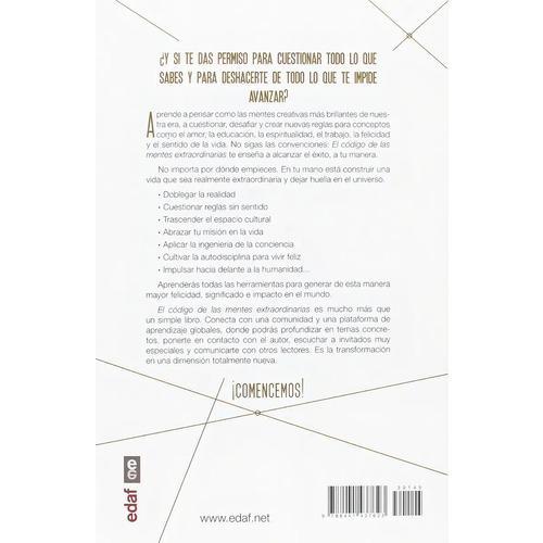 Libro Codigo De Las Mentes Extraordinarias - Vishen Lakhiani