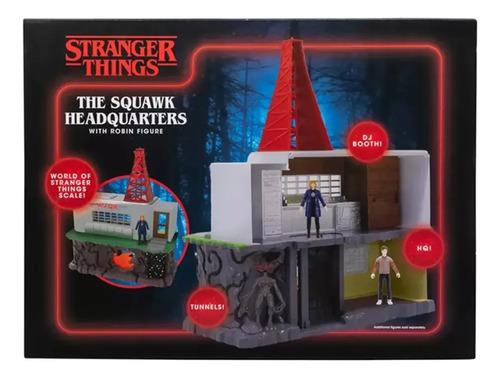 Jazwares Stranger Things Squak Hq Playset Multicolor