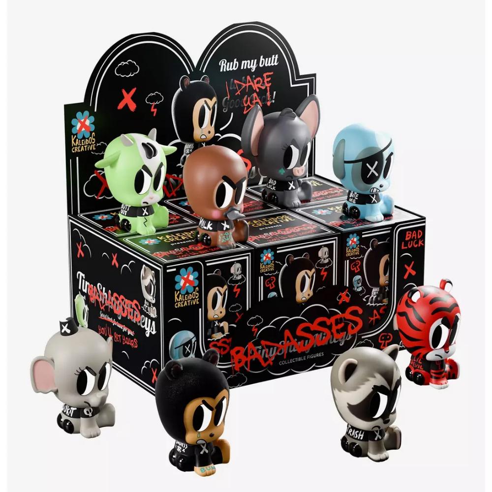 Kaleidos Creative Tiny Shiny Hineys BADASSES Figura de Vinil Coleccionables - Figura de animales kawaii