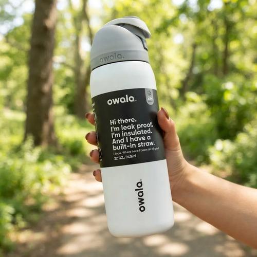 Owala FreeSip 32oz 945ml Termo Acero Inoxidable Popote